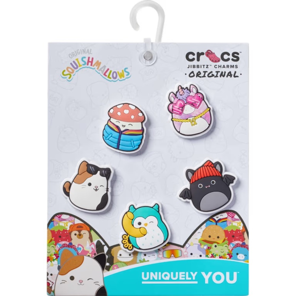 CROCS Jibbitz Charms Squishmallows Set NEW